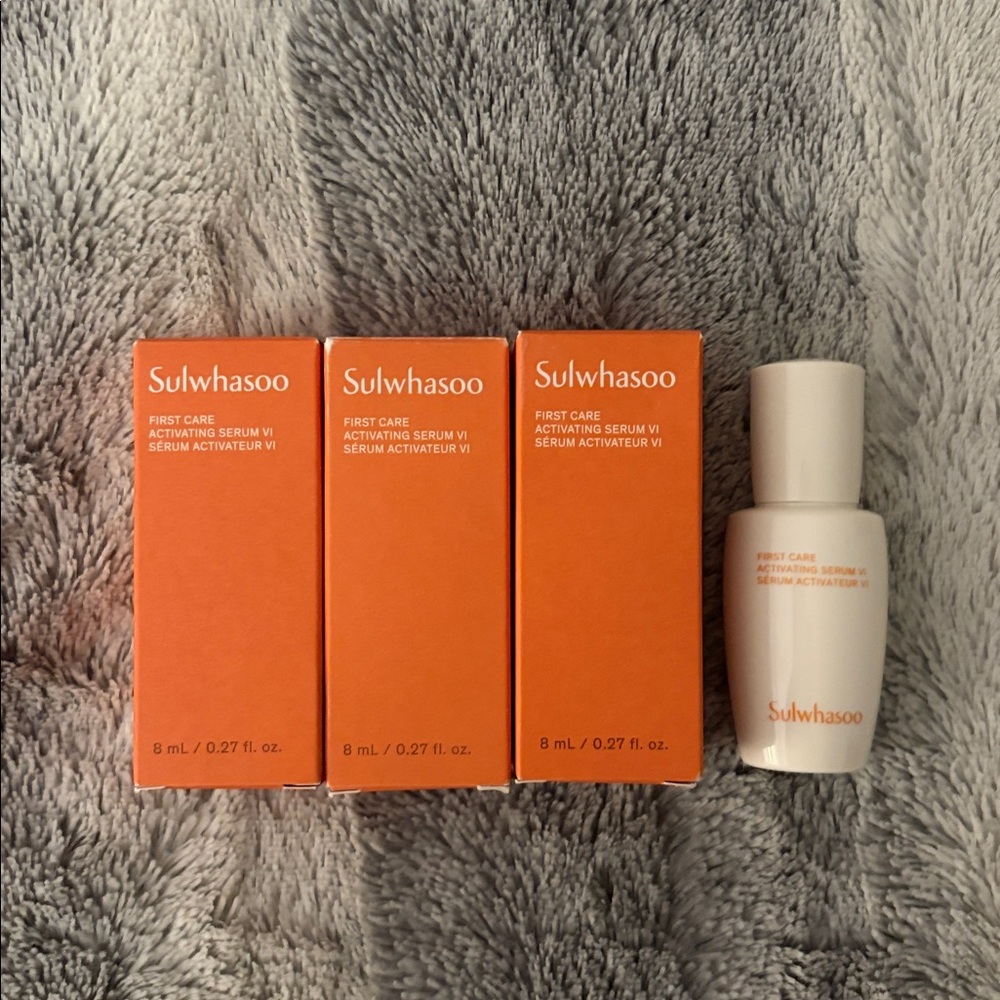 Set Of 3 Sulwhasoo First Care Activating Serum VI Preserve & Strengthen 8 ml